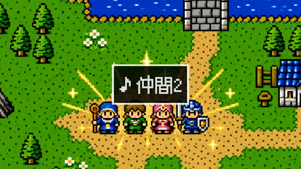 8bit / 穏やか / ジングル 「仲間2」