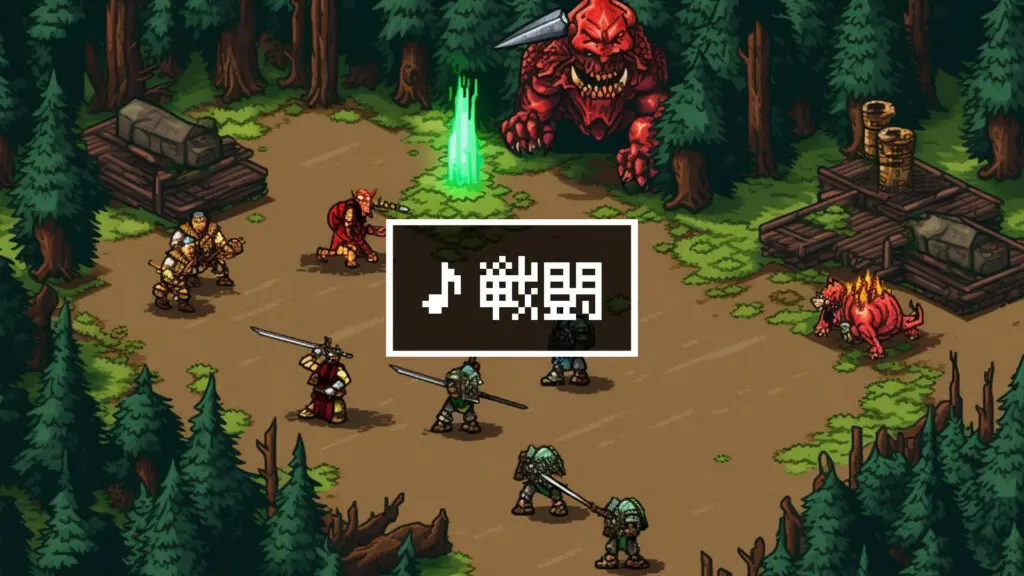 8bit/RPG/バトル「戦闘」