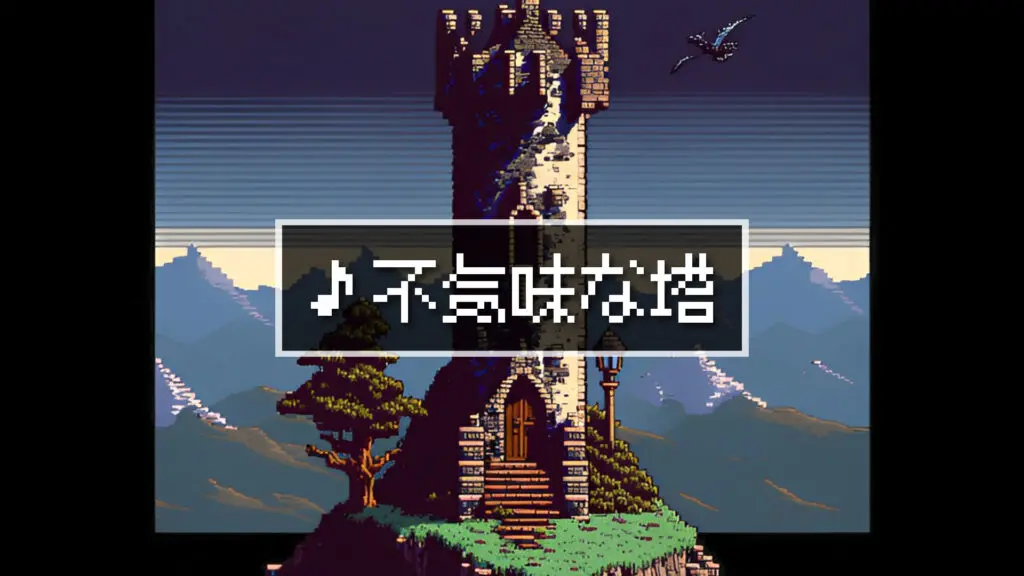8bit/塔/ダンジョン「不気味な塔」