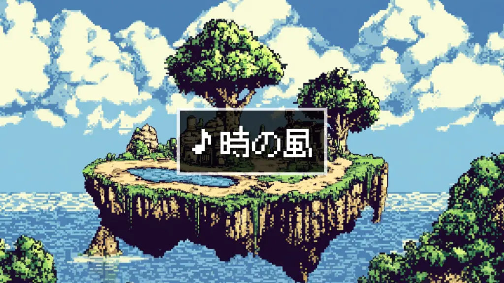8bit ver/RPG/孤独なフィールド「時の風」