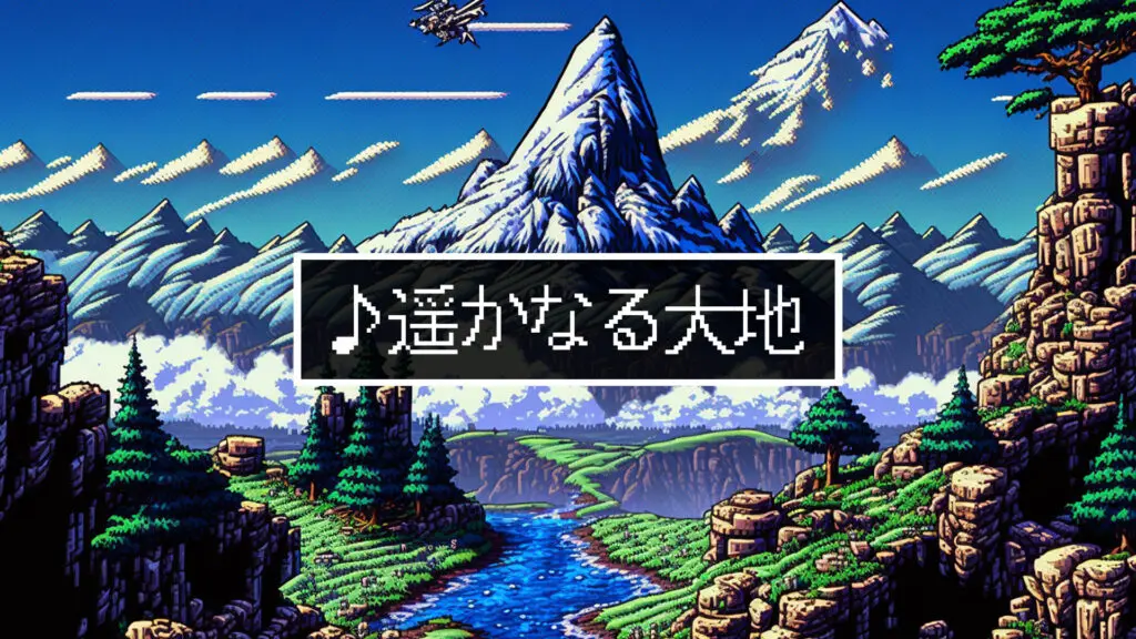 スーファミ風/RPG/フィールド「遥かなる大地」