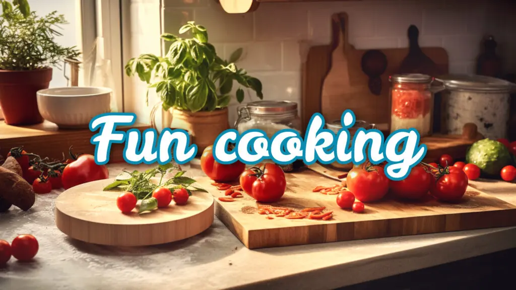 ポップ/楽しい/ピアノ「Fun cooking」