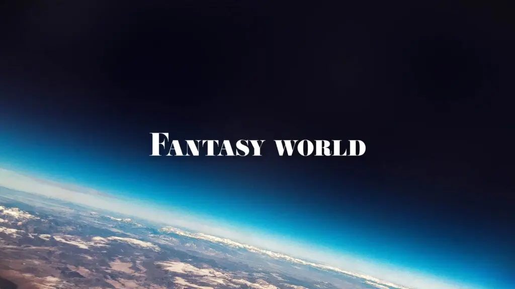 オープニング/SF/シネマティック「Fantasy world」