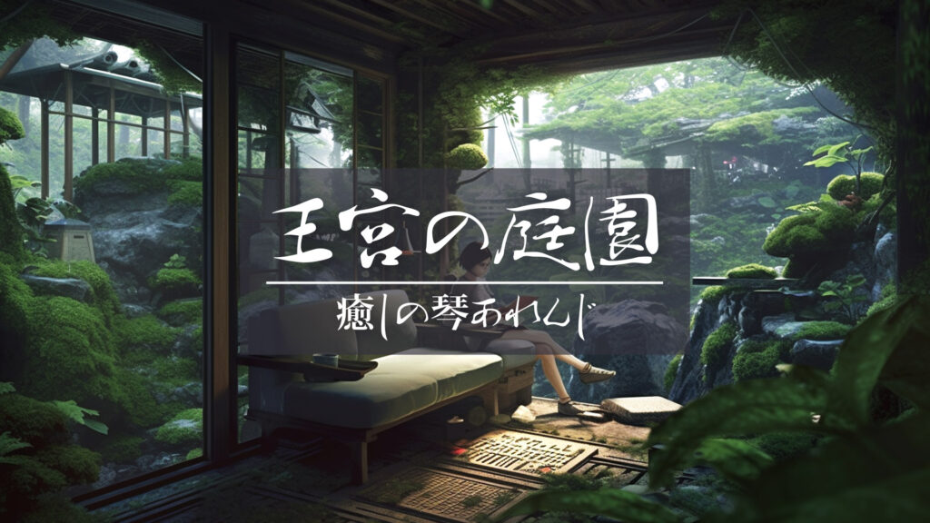 和風・琴/クラシカル/お茶会「王宮の庭園」