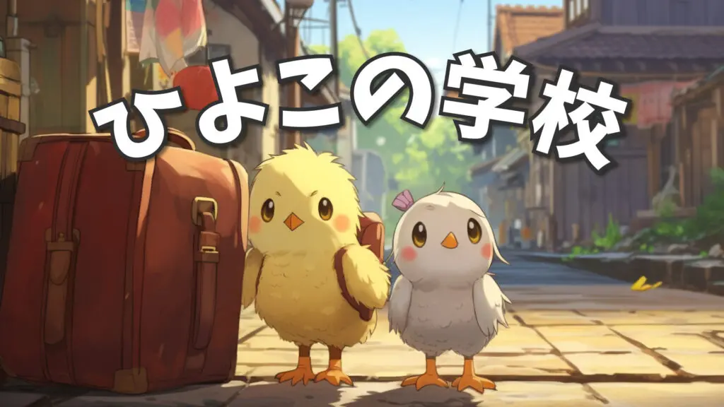 かわいい/ほのぼの「ひよこの学校」